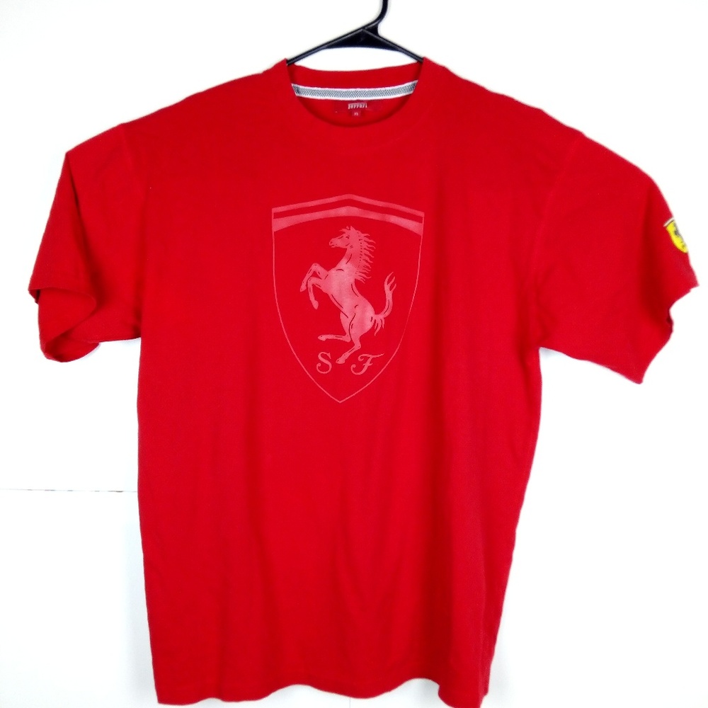 Official Scuderia Ferrari Big Shield T Shirt